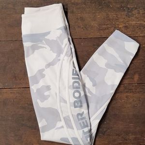 Better bodies white camo leggings